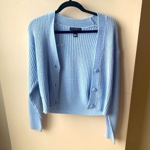 Light Blue Cardigan